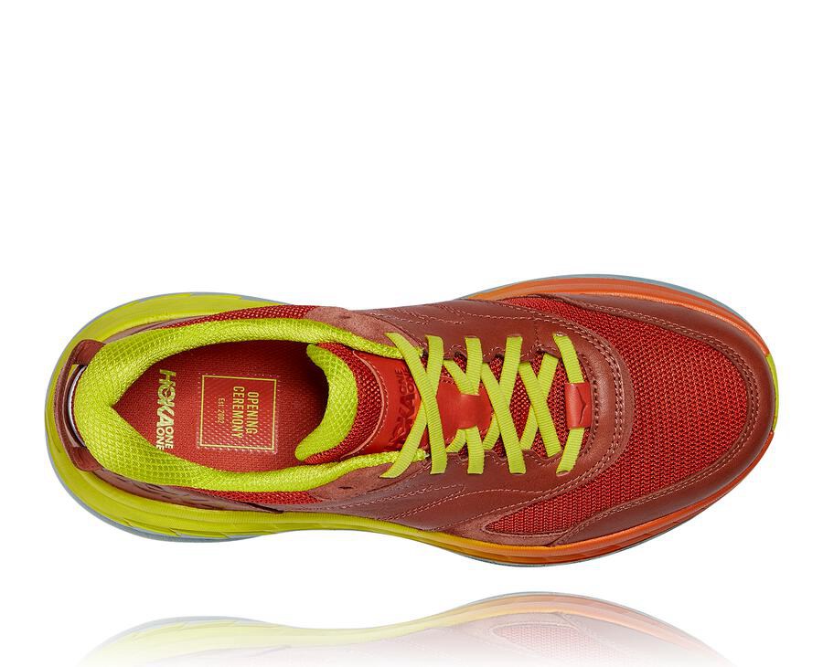 Tenis Hoka One One Feminino Vermelhas - Bondi L - 560-BFJCIE